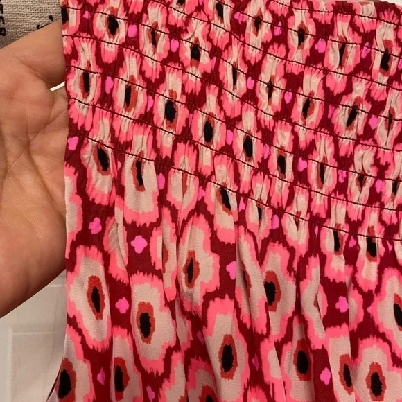 New with tag - Kate spade silk posy ikat elasticated dress - Picture 9 of 9